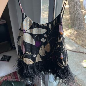 Julie brown tank top